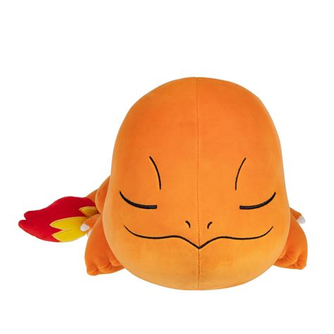 Pokemon 18” Plush Sleeping Charmander Cuddly Must Have For Pokémon Fans Plush For Traveling