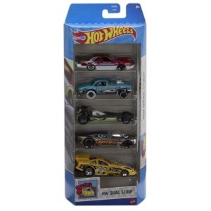 Set Masini Hot Wheels Cu Design Hw Drag Strip