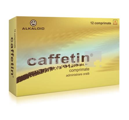 Caffetin Comprimate La Pret Mic Pfarma Ro