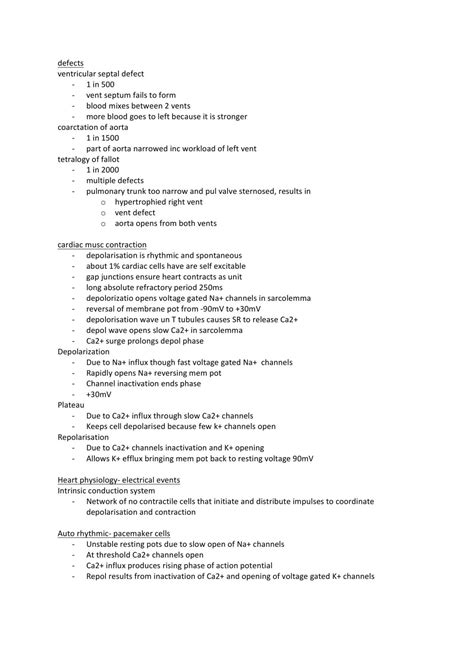 Anatomy & Physiology Notes | MEDI111 - Anatomy & Physiology - UOW ...