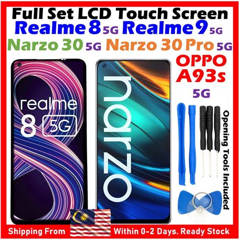 ORl NGS Brand Full Set LCD Screen Compatible For REALME 8 5G REALME 9