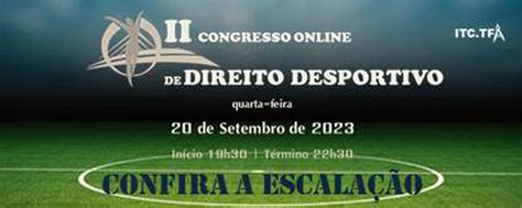 II Congresso Online De Direito Desportivo