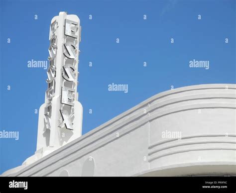 Art Deco building on Miami Beach Stock Photo - Alamy