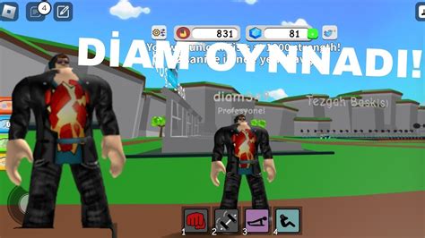 DİAM İLK DEFA ROBLOX OYNADI YouTube