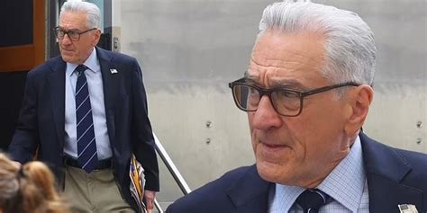 Robert De Niro Envuelto En Una Fake News Con Los Manifestantes Pro