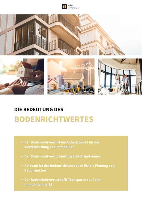 Der Bodenrichtwert Anhaltspunkt Bei Der Immobilienbewertung