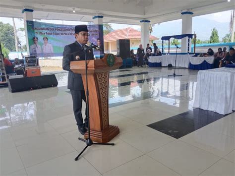 Bupati Lebong Kukuhkan Penambahan Masa Jabatan Kepala Desa Di