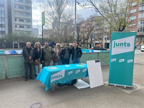 Municipals2023 on Twitter Avui JuntsXCatSSTG ha estat a Plaça Molina