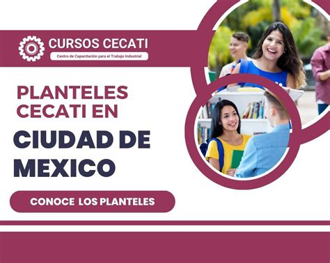 Planteles De Cecati En Ciudad De M Xico Cdmx