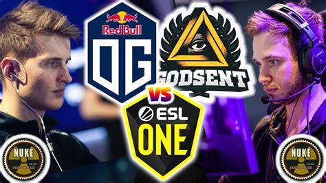 Og Vs Godsent Highlights Esl One Rio Closed Qualifier Eu Nuke Youtube