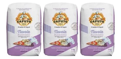 Farinha De Trigo Italiana Caputo Tipo 0 Nuvola 3kg Frete grátis