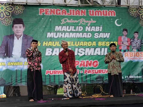 Peringatan Maulid Nabi Muhammad Saw Dan Haul Mbah Bani Ismail Hadirkan