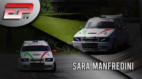 Sara Manfredini Fiat Uno Turbo Slalom Montefiorino Youtube