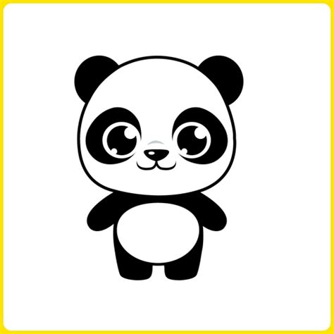 +101 Gambar Sketsa Panda Lucu Paling Mudah Digambar - Sindunesia