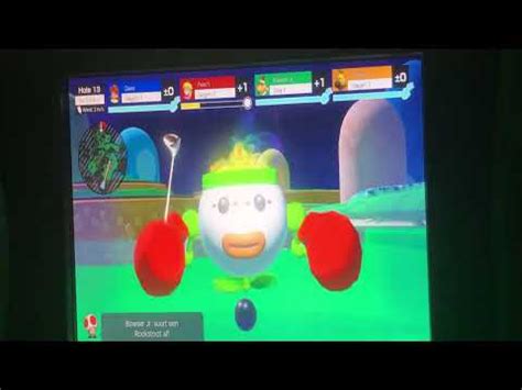 Mario Golf Super Rush Daisy Vs Peach Vs Bowser Jr Vs Wiggler At All