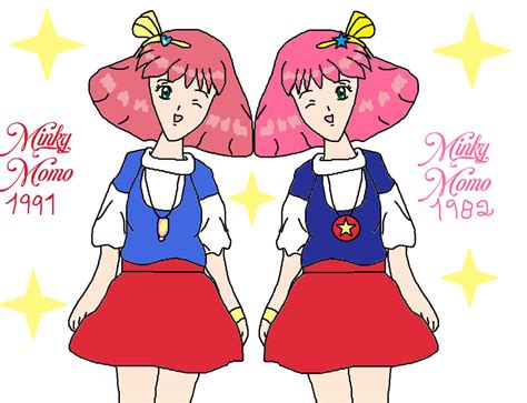 Drawing The Two Classics Minky Momo By Saori5 On Deviantart