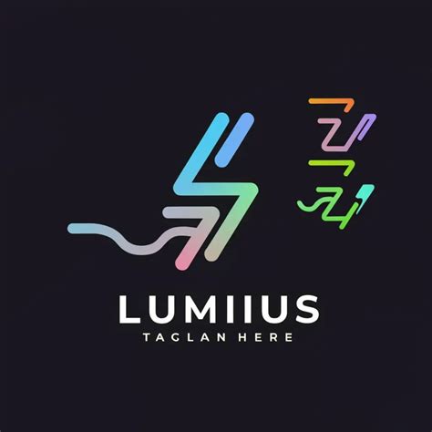 Logo Design For Luminus Dynamic Electricity Symbol For The Technology