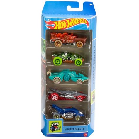 Set Masinute HOT WHEELS Streets Beasts HFV Ani Multicolor