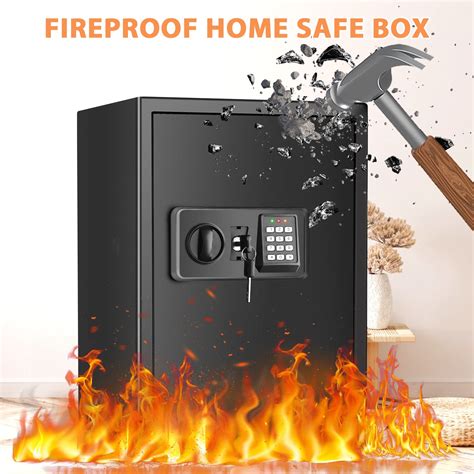 Snapklik 2 5 Cubic Large Sturdy Safe Box Fireproof Waterproof