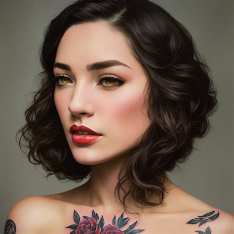 Download Ai Generated Woman Tattoo Royalty Free Stock Illustration