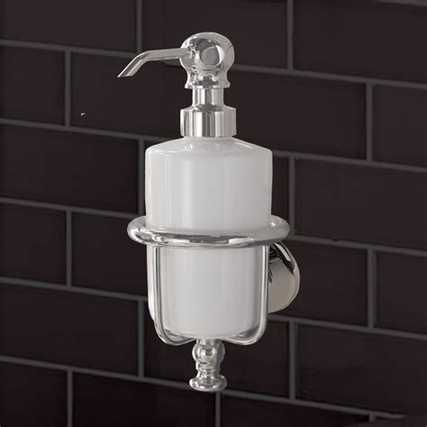 Thomas Crapper Elegant Wall Mounted Soap Dispenser Old Fashioned Bathrooms