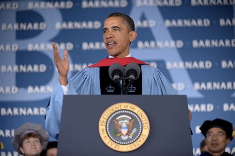 Barack Obama at Barnard: Commencement Address Transcript | TIME