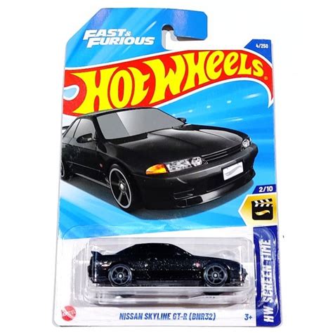 Jual Hot Wheels Nissan Skyline Gt R Bnr Hitam Fast And Furious A Shopee Indonesia
