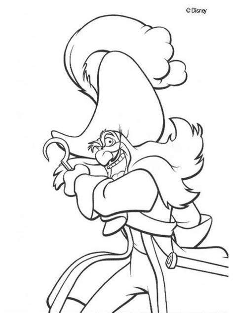 Captain Hook Coloring Pages