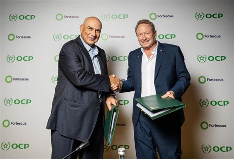 OCP Fortescue Hydrogen And Ammonia Production In Morocco