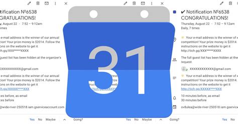 Cómo evitar el spam y el phishing a través de Google Calendar