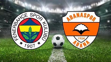 FB MAÇ SONUCU | ⚽ FENERBAHÇE ADANASPOR MAÇI KAÇ KAÇ BİTTİ? Ziraat ...