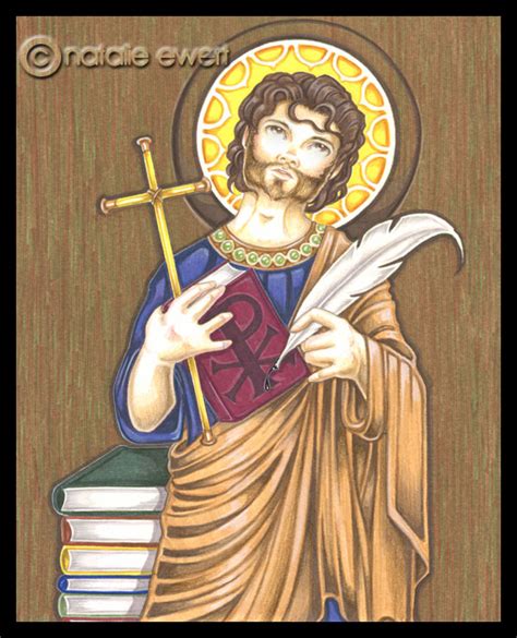 St Justin Martyr Icon by natamon on DeviantArt