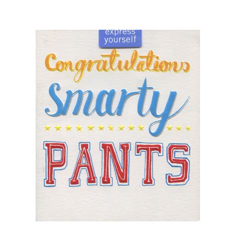 Congratulations Smarty Pants Wearenotashop