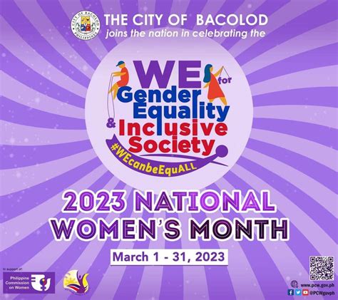 Bacolod Celebrates National Womens Month Bacolod City Government