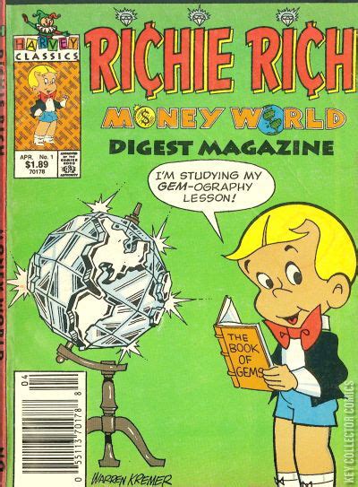 Richie Rich Money World Digest 1 Published April 1991