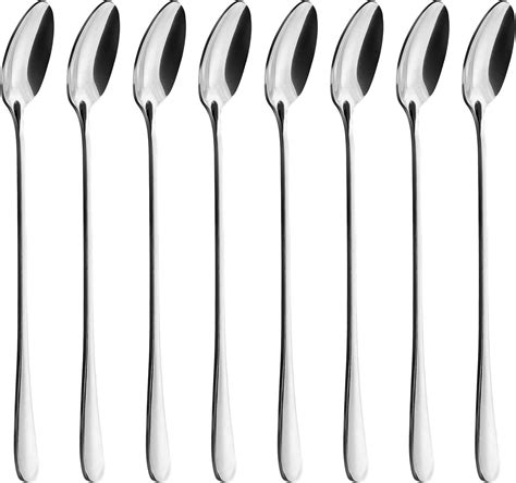 Amazon Long Handle Spoon MCIRCO Stainless Steel Spoon Set Mixing