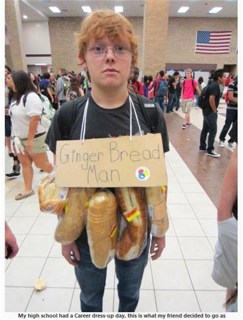 ginger bread man, funny halloween costumes - Dump A Day