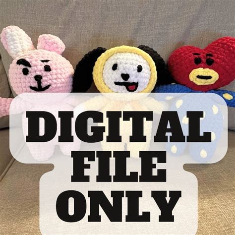 Bts Amigurumi Pattern Etsy