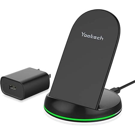 Amazon Yootech Wireless Charger Qi Certified 10W Max Wireless