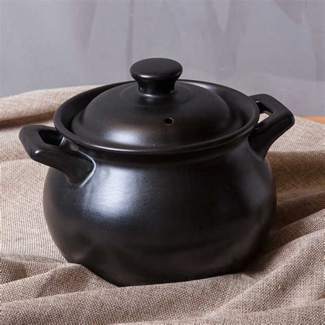 Ceramic Soup Pot High Temperature Resistant - Dazzling Decor