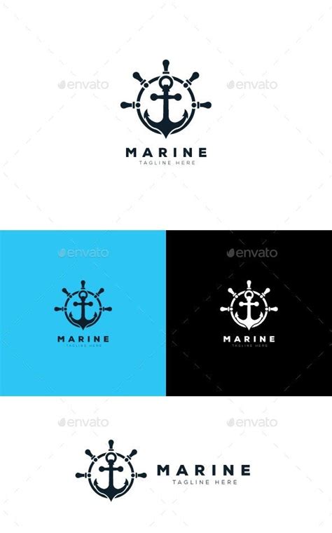 Marine Logo | Marines logo, Logo design template, Japanese logo