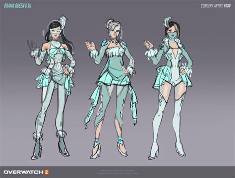 ~ Drama Queen D. Va fan skin concept : r/Overwatch