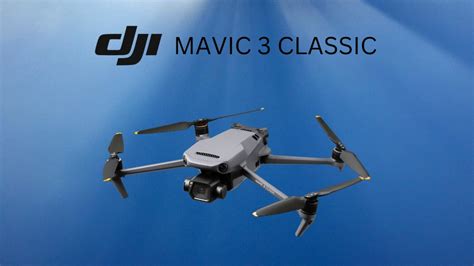 DJI Mavic 3 Classic Drone With Hasselblad Camera And Color Science