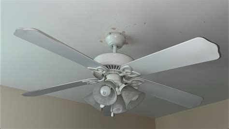 Hampton Bay Huntington Iii Ceiling Fan Youtube