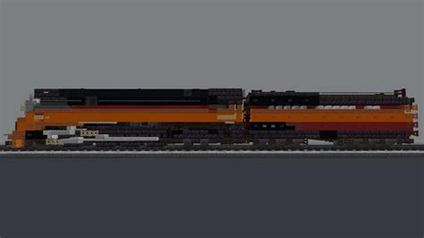 Minecraft Southern Pacific GS 4 No 4449 Daylight Steam Locomotive