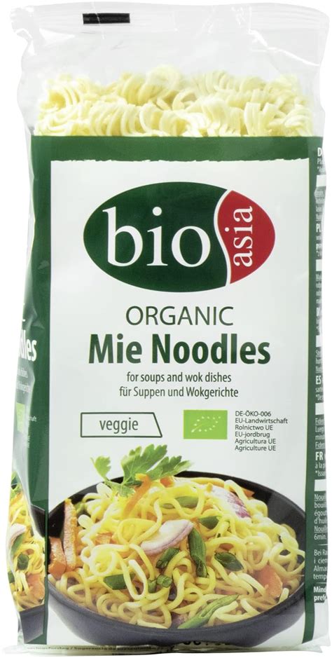 BIOASIA Bio Mie Nudeln Weizennudeln Ohne Ei Schnell Und Einfach