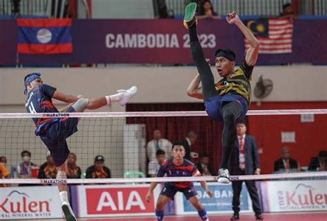 Skuad Sepak Takraw Negara Bangkit Tempah Slot Ke Final Double Lelaki