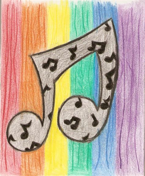 Rainbow Musical Notes by anniecheng09 on DeviantArt