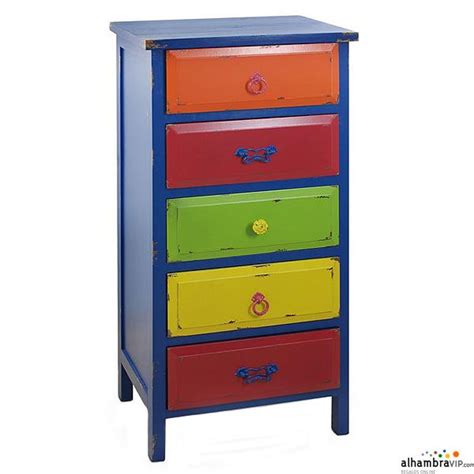 Mueble Cajones Colores Muebles Con Cajones Muebles Muebles De Colores