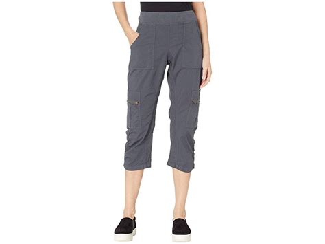 Xcvi Wearables Nadia Crop Womens Casual Pants Charcoal Bring